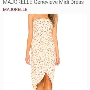 MAJORELLE Genevieve Midi Dress